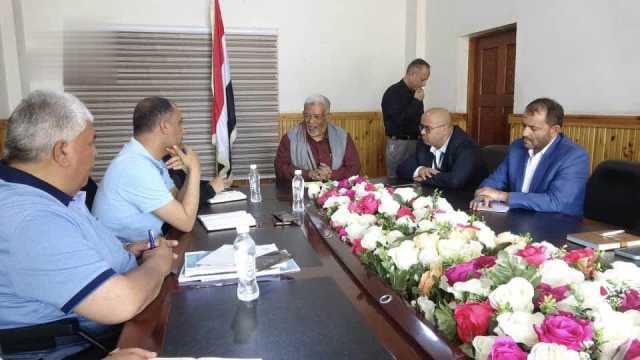 باجعالة يناقش مع مدير منظمة هانديكاب إمكانية تنفيذ مركز علاجي للمعاقين في إب