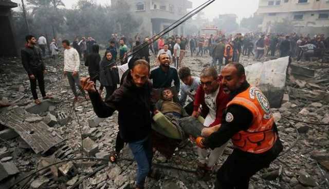 استشهاد 3 فلسطينيين بقصف العدو الصهيوني خان يونس