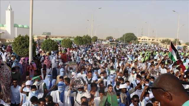 مسيرة تضامنية حاشدة في نواكشوط دعماً لغزة