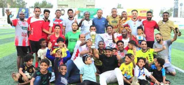 فريق سيناء يتوَّج بكأس عيد الوحدة الـ35 بالحديدة