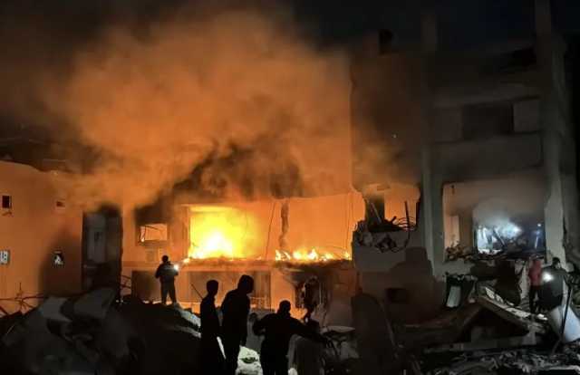 5 شهداء في قصف العدو الصهيوني بلدة جباليا شمال غزة