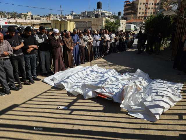 7 شهداء من عائلة واحد ومصابون بقصف العدو الصهيوني لمنزل في جباليا