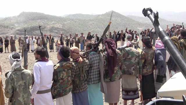 لقاء قبلي في بعدان بإب إعلاناً للنفير نصرة لغزة والبراءة من الخونة