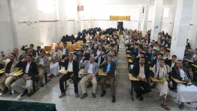 فعالية خطابية في جامعة حجة بالذكرى السنوية للصرخة
