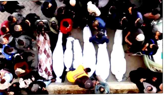 الاحتلال يواصل توحشه في غزة وينذر بإخلاء 14 حيا شمال القطاع لاجتياحها