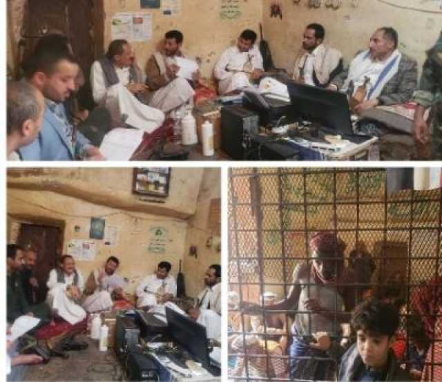 في إطار زياراتها الميدانية لعدد من المحافظات: اللجنة الرئاسة تفرج عن 14 سجيناً بمحافظة إب ممن قضوا المدة القانونية وبشكل فوري