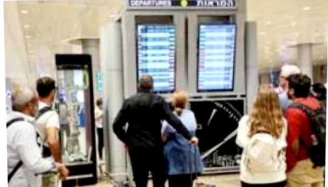 بعد إعلان اليمن فرض حظر جوي.. تراجع عدد المسافرين عبر مطار «بن غوريون» الصهيوني