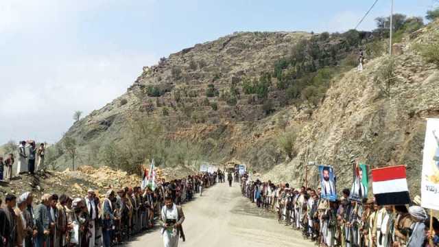 لقاء قبلي في عمران إعلاناً للنفير العام والجهوزية لمواجهة التصعيد الأمريكي