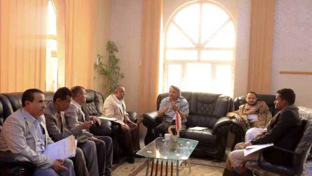 وزير الزراعة يلتقي فريق اعداد الأسس والمعايير الخاص بإدارة وتنمية الموارد المائية