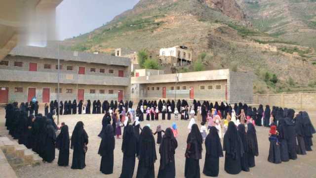 الهيئة النسائية في حجة تنظم وقفات تضامنية مع الشعب الفلسطيني