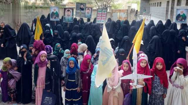 الهيئة النسائية في حجة تنظم وقفات تضامنية مع الشعب الفلسطيني