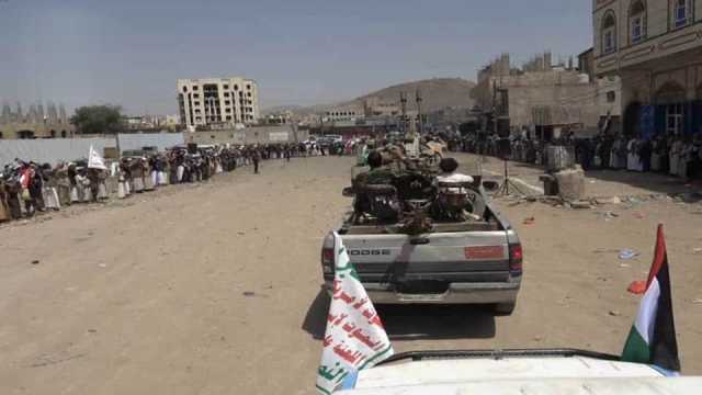 وقفات قبلية مسلحة في عدد من مديريات صنعاء نصرة لغزة وإعلانا للبراءة من الخونة
