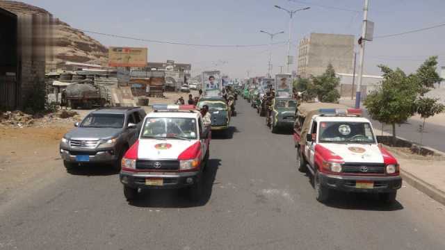 تشييع جثماني الشهيدين مطيع عايض وزكريا أبو علي في بني حشيش بصنعاء