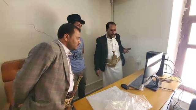تدشين نظام التحصيل الإلكتروني للإيرادات في المحويت