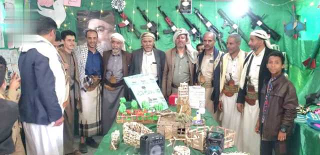 افتتاح معرض مجسّمات إبداعية لطلاب المدارس الصيفية في جبل الشرق بذمار