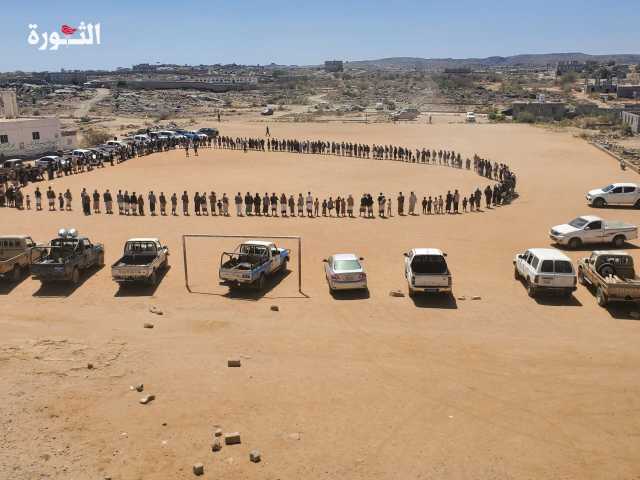 البيضاء..أبناء مديرية الطفة يعلنون النفير لمواجهة العدوان الأمريكي