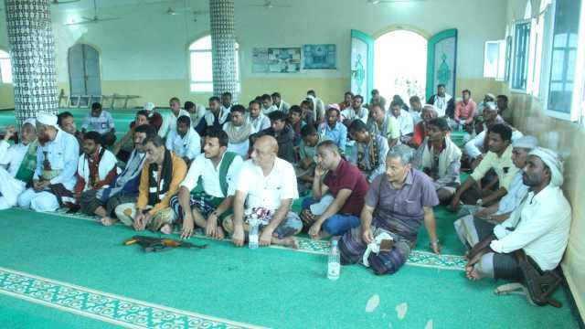 فعالية خطابية في المنصورية بالحديدة إحياءً لذكرى الصرخة