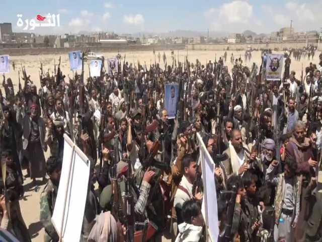 أبناء مدينة رداع بالبيضاء يعلنون النفير لمواجهة العدوان