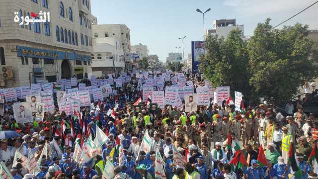 ١٧٩ مسيرة حاشدة بالحديدة دعما لعزة ورفضا للعدوان الأمريكي