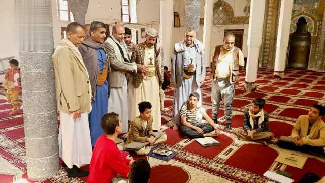 تفقد أنشطة الدورات الصيفية في صنعاء القديمة