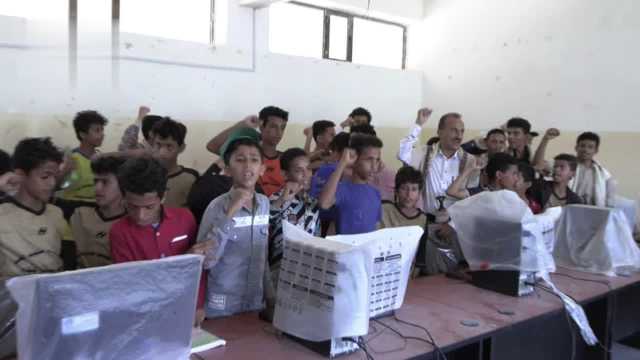 أنشطة توعوية لطلاب المراكز الصيفية في المحويت