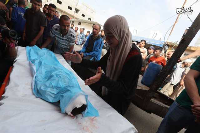 استشهاد 12 فلسطينياً أغلبهم أطفال ونساء بقصف مدفعي صهيوني على خان يونس