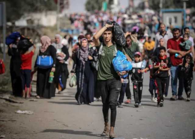 “الضمير”: عدد النازحين في مدينة غزة حالياً بلغ حوالي 270000 ألف مواطن
