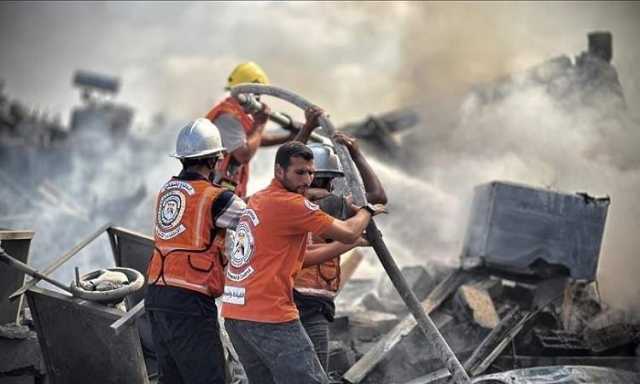 الدفاع المدني في غزة يحذر من توقف مركباته وطواقمه خلال 72 ساعة