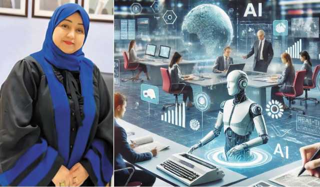 في أول بحث أكاديمي من نوعه:مها الحكيمي تستشرف مستقبل الصحافة اليمنية في عصر الذكاء الاصطناعي