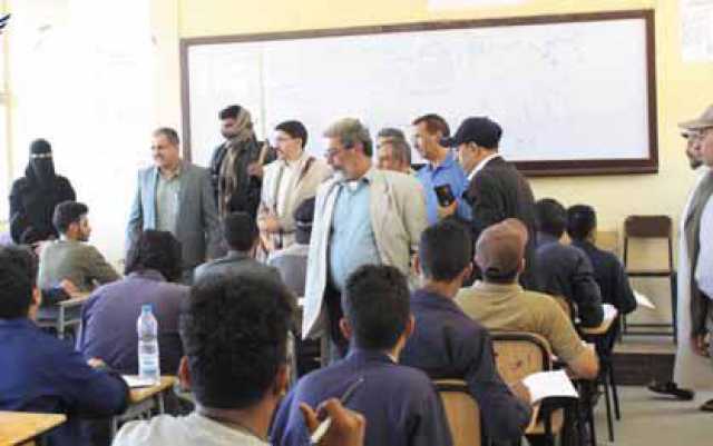 تدشين اختبارات المعاهد التقنية والمهنية في أمانة العاصمة والمحافظات