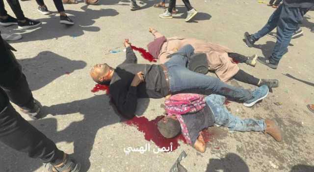 مجزرة مروعة.. 25 شهيدًا بقصف مطعم وسوق شعبي بمدينة غزة