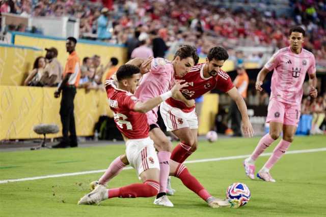 الأهلي وإنتر ميامي يتعادلان سلبياً في افتتاح كأس العالم للأندية