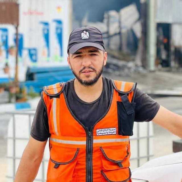 استشهاد أحد موظفي الدفاع المدني في غزة برصاص العدو الصهيوني