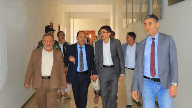 الصعدي يطلع على سير العملية التعليمية في جامعة صنعاء