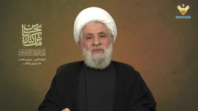 الشيخ قاسم: خيارنا تحرير الأرض وبناء البلد وعدم الخضوع للإملاءات