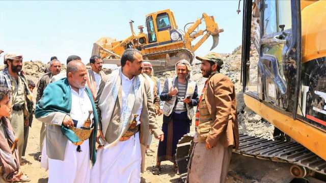 الإطلاع على سير تنفيذ مشاريع المبادرات في بني مطر بمحافظة صنعاء