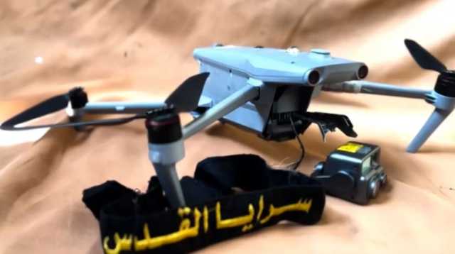 “سرايا القدس” تسقط طائرة مسيرة للعدو الصهيوني في غزة