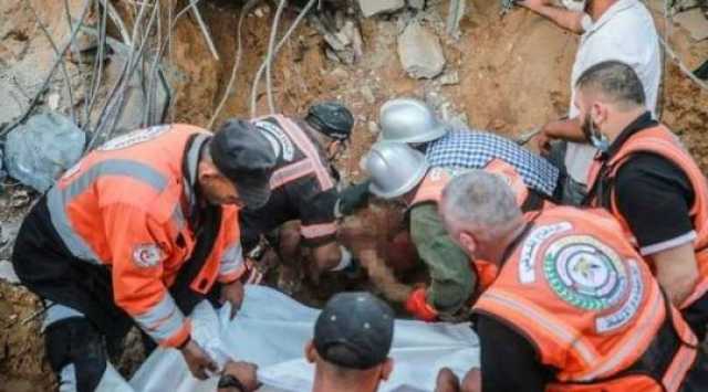 الدفاع المدني: انتشال 20 شهيدا جراء قصف صهيوني استهدف شمالي غزة