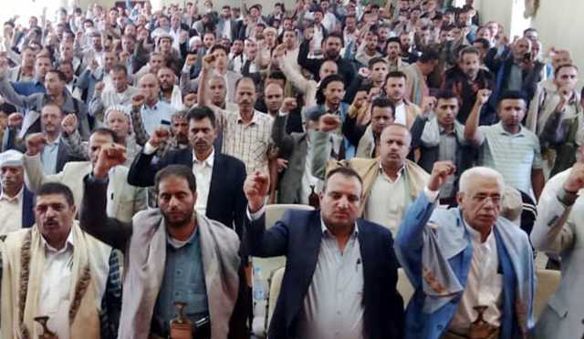 فعالية خطابية للأشغال وهيئة الأراضي في إب بذكرى يوم الولاية