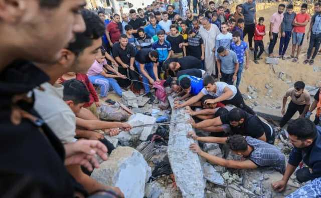 استشهاد 3 فلسطينيين بقصف صهيوني شرقي مدينة غزة