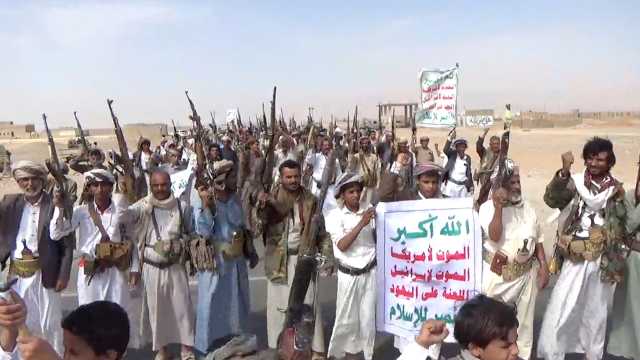 17 مسيرة جماهيرية في مأرب تحت شعار “مباركة بانتصار إيران.. وثباتًا مع غزة حتى النصر”