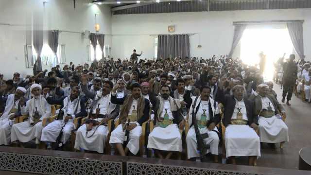 فعالية خطابية في صعدة إحياءً لذكرى رحيل العلامة بدر الدين الحوثي
