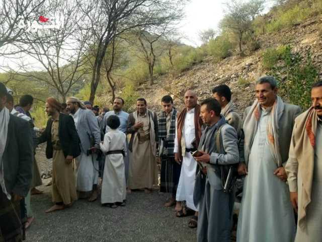 قيادة جامعة ذمار تتفقد أحوال المرابطين في جبهة الفاخر بمحافظة الضالع