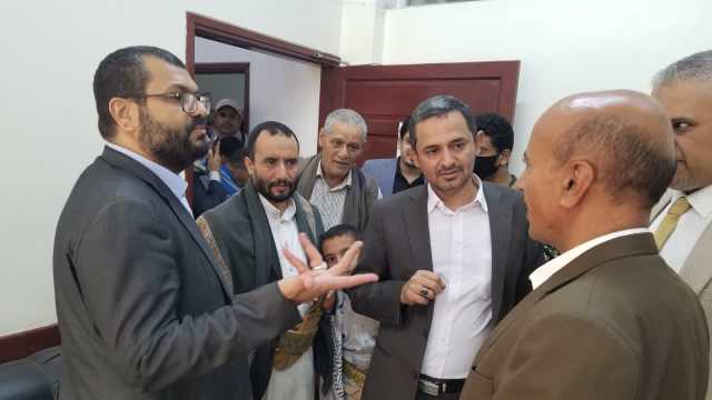 شيبان والقعود يتفقدان مستوى الانضباط الوظيفي بوزارة الصحة عقب إجازة العيد