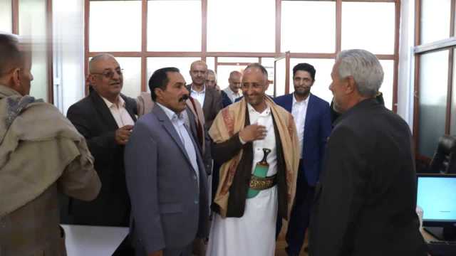 تفقد مستوى الانضباط الوظيفي بمصلحتي الضرائب والجمارك