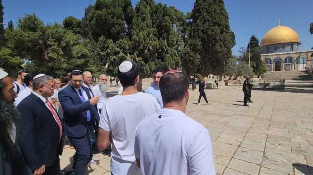 الأردن يدين اقتحام المتطرف الصهيوني بن غفير المسجد الأقصى