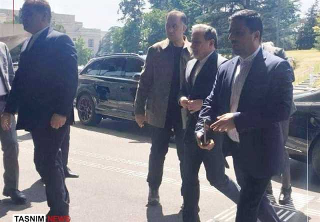 عراقجي يبدأ محادثات مع وزراء خارجية الترويكا الأوروبية وكالاس في جنيف