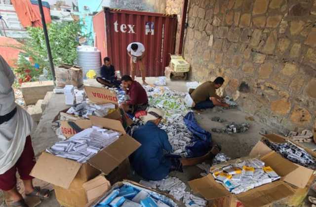 إحباط محاولة تهريب كمية من الأدوية المهربة في مركز الراهدة الجمركي