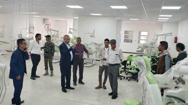 تفقد سير الاختبارات النهائية بكلية الطب والعلوم الصحية بجامعةإب