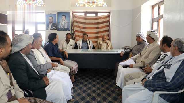 مناقشة آلية تطوير العمل التعاوني والزراعي في مديرية جبن بالضالع